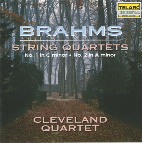 Cover for Cleveland Quartet · Brahms: Quartets in a &amp; C Mino (CD) (1994)