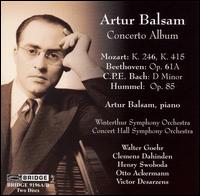 Cover for Mozart / Beethoven / Bach / Balsam · Concerto Album (CD) (2006)