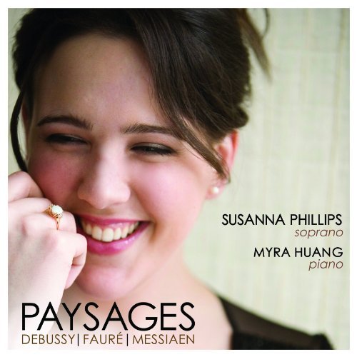 Cover for Debussy / Messiaen / Faure / Phillips / Huang · Paysages (CD) (2011)