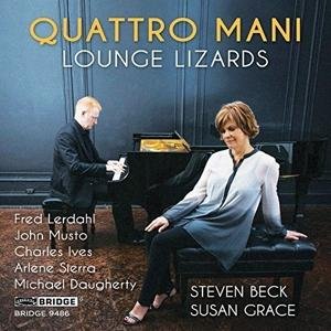 Cover for Quattro Mani · Lounge Lizards (CD) (2017)