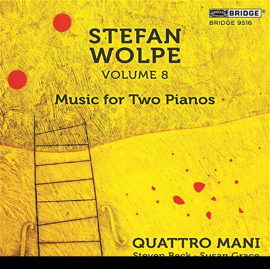 Cover for Quattro Mani · Stefan Wolpe. Volume 8: Music For Two Pianos (CD) (2019)