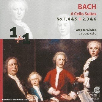 Bach: 6 Cello Suites - Linden Jaap Ter - Musik - HARMONIA MUNDI - 0093046734626 - 