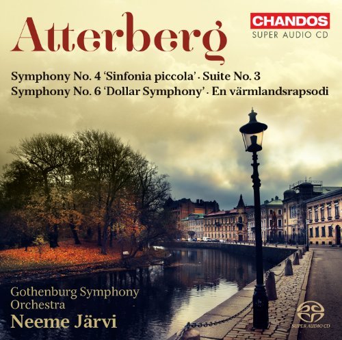 Cover for Gothenburg Sojarvi · Atterbergorchestral Wrks V1 (CD) (2013)