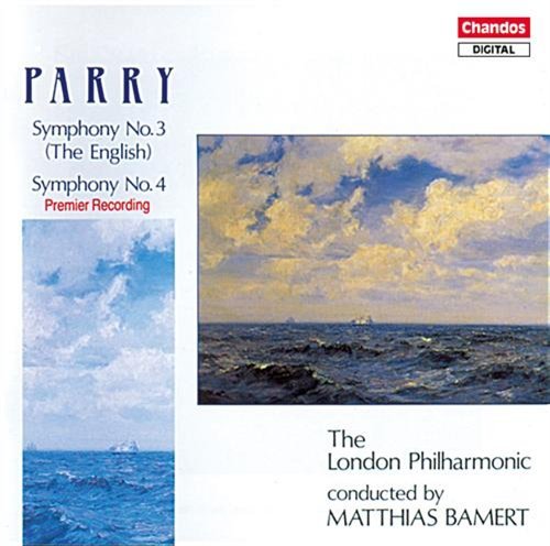 Parrysymphonies Nos 3 4 - London Phil Orchbamert - Música - CHANDOS - 0095115889626 - 1 de julio de 1994
