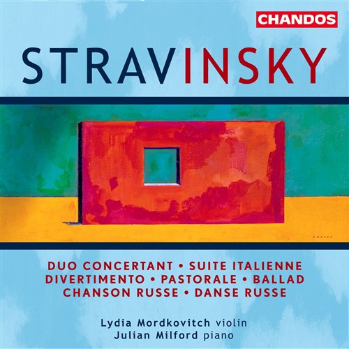 Stravinsky / Mordkovitch / Milford · Works for Violin & Piano (CD) (1999)