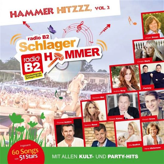 Schlagerhammer-hammer Hitzzz,vol.2 - Schlagerhammer-hammer - Muziek - SONY - 0190758576626 - 10 mei 2019