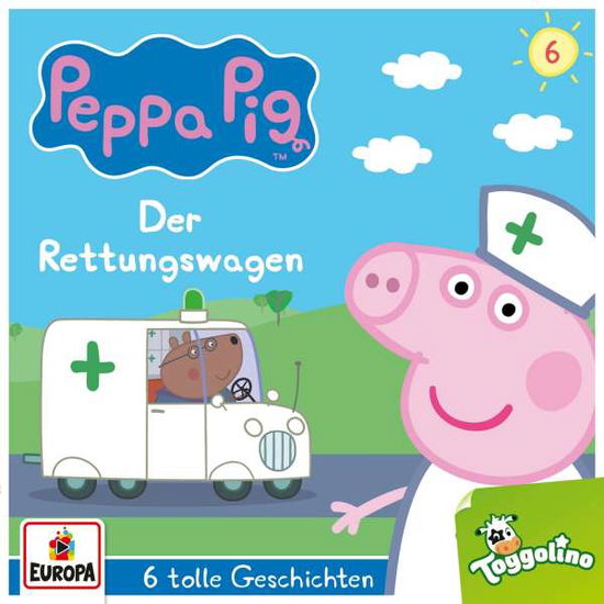 Cover for Peppa Pig Hörspiele · 006/der Rettungswagen (Und 5 Weitere Geschichten) (CD) (2020)