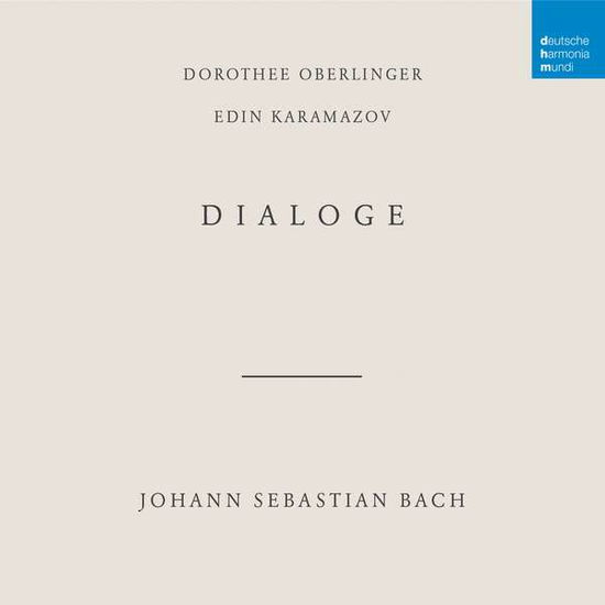 Bach: Dialoge - Oberlinger, Dorothee & Edin Karamazov - Muzyka - DEUTSCHE HARMONIA MUNDI - 0194398758626 - 11 czerwca 2021