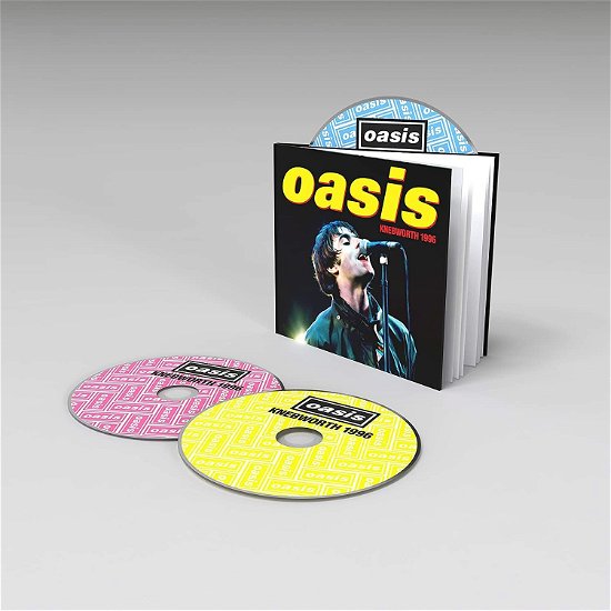 Cover for Oasis · Oasis Knebworth 1996 - 2cd+dvd Ltd.ed. (CD) (2021)
