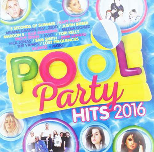 Cover for Pool Party Hits 2016 / Various (CD) (2016)