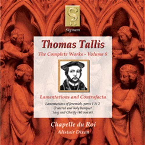 Cover for T. Tallis · Lamentations &amp; Contrafacta (Vol.8) (CD) (2004)
