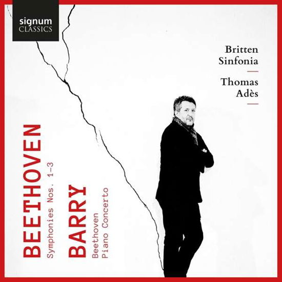 Gerald Barry Piano Concerto / Beethoven Symphonies 1-3 - Ades, Thomas / Britten Sinfonia / Gerald Barry - Musikk - SIGNUM CLASSICS - 0635212061626 - 17. april 2020