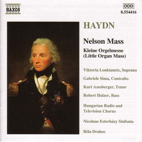Haydnnelson Masslittle Organ Mass - Nicolaus Esterhazy Sinfdrahos - Musiikki - NAXOS - 0636943441626 - maanantai 3. huhtikuuta 2000