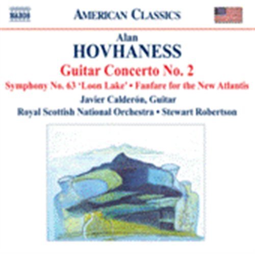 Hovhaness / Symphony No. 63 - Calderon / Rsno / Robertson - Musique - NAXOS - 0636943933626 - 2 juin 2008
