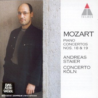 Cover for Staier Andreas · Mozart: Piano Concertos 18 &amp; 19 (CD)