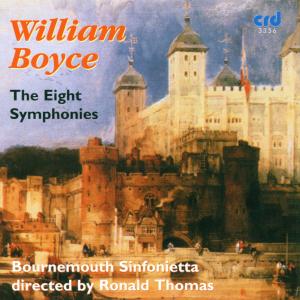 8 Symphonies - Boyce / Bournemouth Sinfonietta / Thomas - Musik - CRD - 0708093335626 - 1 maj 2009