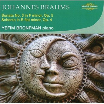 Cover for Yefim Bronfman · Brahms: Sonata No.3 in F Minor Op.5/scherzo Op.4 (CD) (2020)