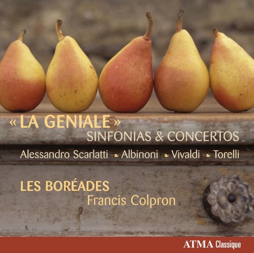Cover for Les Boreades · La Geniale:Sinfonias &amp; Concertos (CD) (2011)
