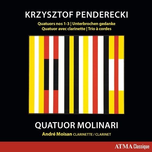 Cover for Molinari Quartet · Krzysztof Penderecki: Quartets (CD) (2020)