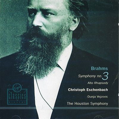 Cover for Johannes Brahms  · Symphony No.3 Op 90 In Fa (1883) (CD)