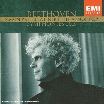 Cover for Rattle Simon · Beethoven: Symphonies 2 &amp; 5 (CD)