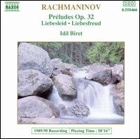 Cover for Rachmaninoff / Biret · 24 Preludes / Liebesleid &amp; Liebesfreud (CD) (1993)