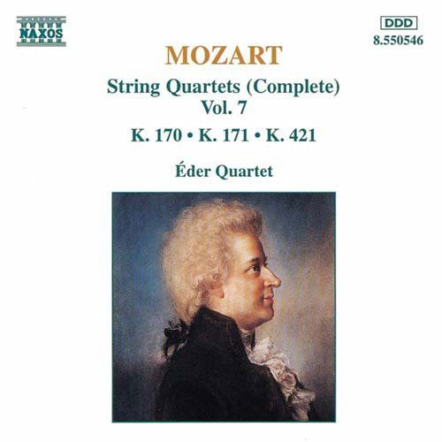 String Quartets 7 - Mozart / Eder Quartet - Música - NAXOS - 0730099554626 - 21 de março de 1995