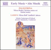 Cover for Lassus / Palestrina / Summerly · Missa Bell Amfitrit Altera (CD) (1996)