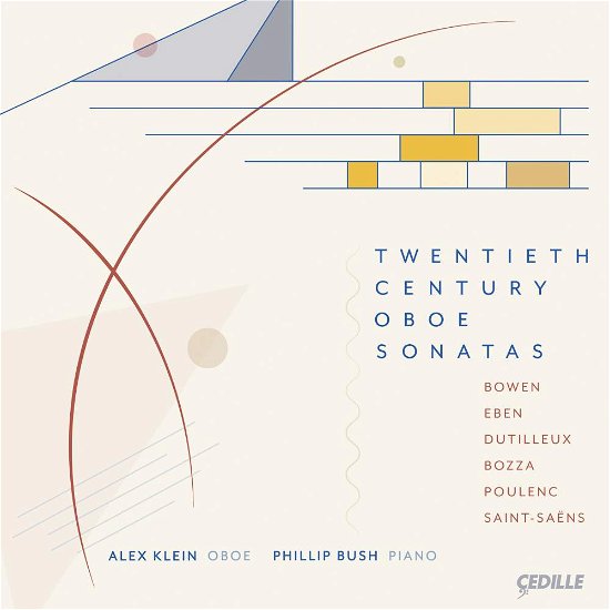 20th Century Oboe Sonatas - Saint-saens / Klein / Bush - Música - CEDILLE RECORDS - 0735131918626 - 12 de abril de 2019