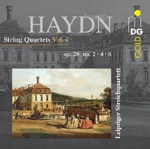 Cover for Haydn / Leipzig String Quartet · String Quartets 4 (CD) (2011)