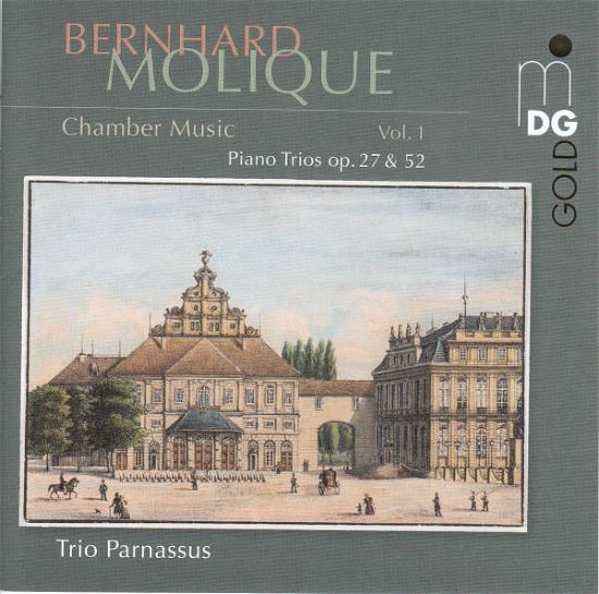 Cover for Trio Parnassus · Bernhard Molique: Piano Trios Op. 27 &amp; 52 (CD) (2019)