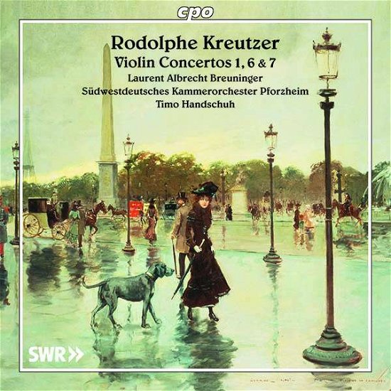 Cover for Kreutzer / Breuninger / Handschuh · Violin Concertos 1 / 6 &amp; 7 (CD) (2020)
