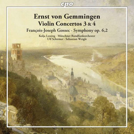 Violin Concertos Nos. 3 & 4 - Von Gemmingen / Lessin / Muenchner Rundfunkorch - Muziek - CPO - 0761203786626 - 8 januari 2016
