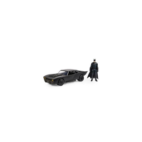 Movie Batmobile With 30cm Figure (6061615) - Batman - Merchandise - Spin Master - 0778988371626 - 