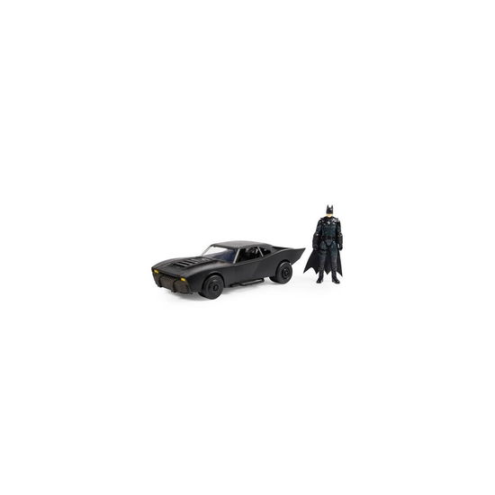 Movie Batmobile With 30cm Figure (6061615) - Batman - Produtos - Spin Master - 0778988371626 - 