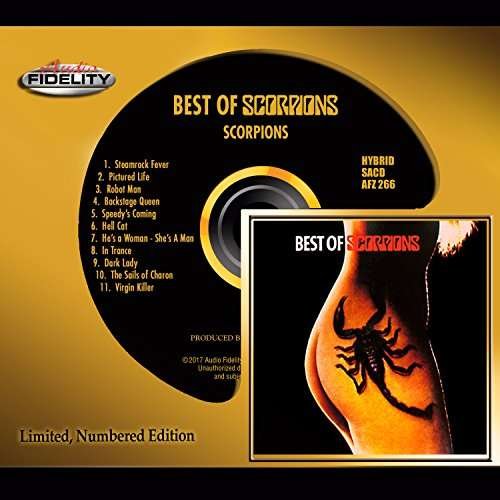 Best of Scorpions - Scorpions - Musik - AUDIO FIDELITY - 0780014226626 - 8. december 2017