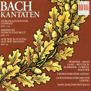 Bach / Werner / Riess / Schreier / Lgo · Cantatas (CD) (1995)