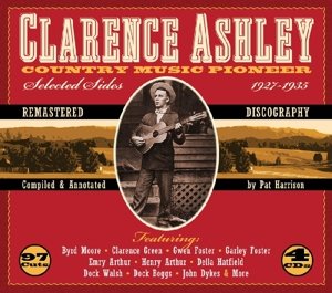 Cover for Clarence Ashley m.m. · Clarence Ashley - Country Music Pioneer - Selected Sides 1927-35 (CD) (2000)
