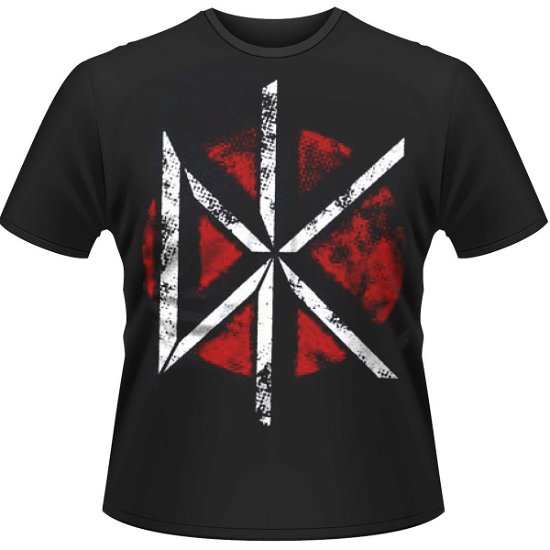 Cover for Dead Kennedys · Distressed Dk Logo (T-shirt) [size M] [Black edition] (2011)
