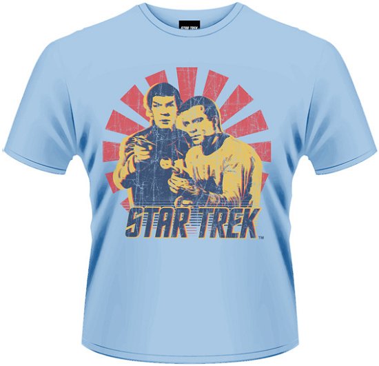 Cover for Star Trek · Kirk &amp; Spock Blue (T-shirt) [size S] (2013)
