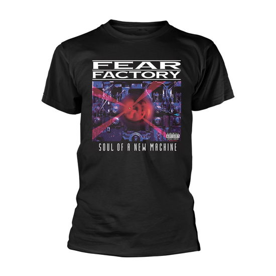 Cover for Fear Factory · Soul of a New Machine (T-shirt) [size M] [Black edition] (2019)