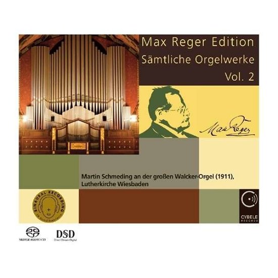 Organ Works Vol.2 - M. Reger - Musikk - CYBELE - 0809548015626 - 16. november 2016