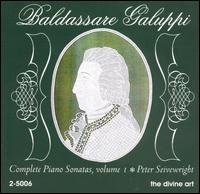 Complete Piano Sonatas 1 - Galuppi / Seivewright - Music - DIVINE ART - 0809730500626 - October 24, 2006