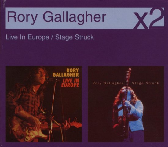 Cover for Rory Gallagher · Live in Europe / Stage Stru (CD) (2007)