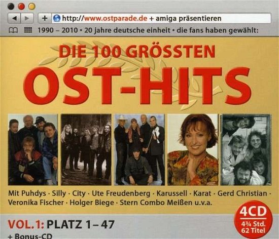 Cover for Die Ultimative Ostparade Top 100 Folge 1 (CD) (2010)
