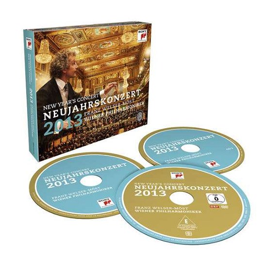 Cover for Vienna Philharmonic · New Year's Concert 2013 (CD/DVD) [2CD+DVD edition] (2013)