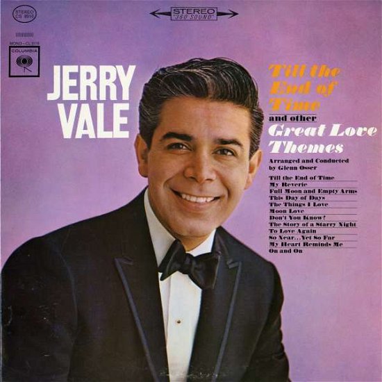 Cover for Jerry Vale · Till The End Of Time-Vale,Jerry (CD) (2015)