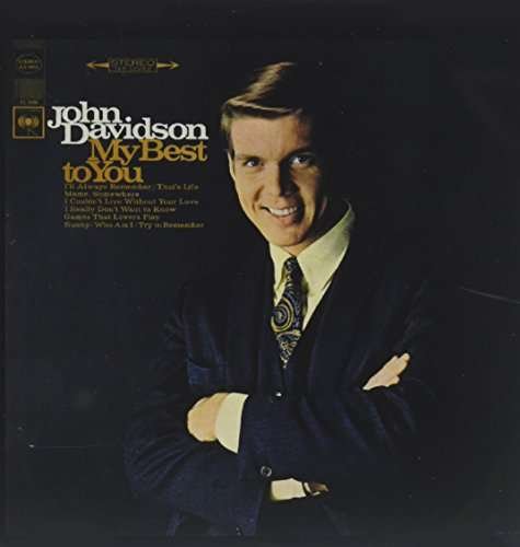 Cover for John Davidson · My Best to You (CD) (2017)