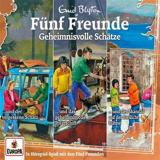 Cover for FÜnf Freunde · 031/3er-box-geheimnisvolle Schätze (Folgen 101/ (CD) (2018)