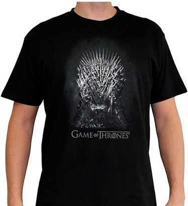 GAME OF THRONES - T-Shirt Iron throne Men - Game of Thrones - Mercancía - ABYstyle - 3760116330626 - 7 de febrero de 2019